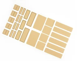 Kraft Label Sticker Set