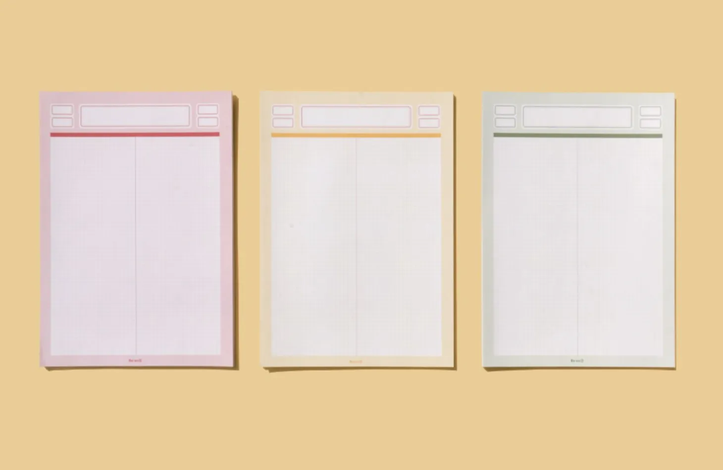 Label B5 Grid Notepad v1