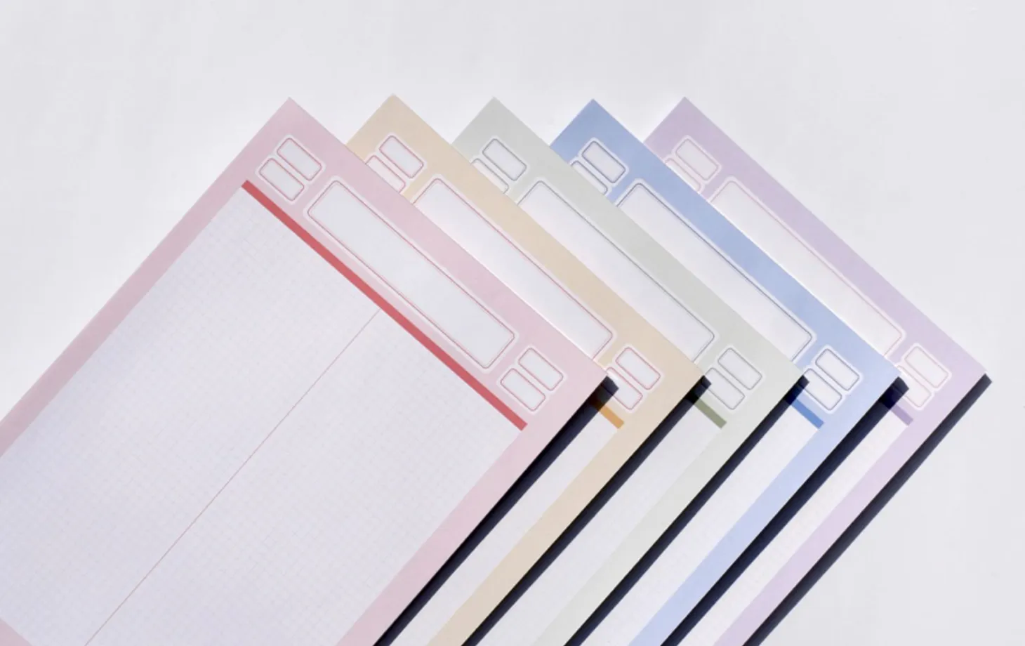 Label B5 Grid Notepad v1