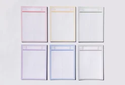 Label B5 Grid Notepad v1