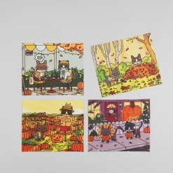 Lana Cat Autumn Screen Cloth