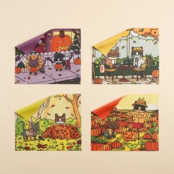 Lana Cat Autumn Screen Cloth