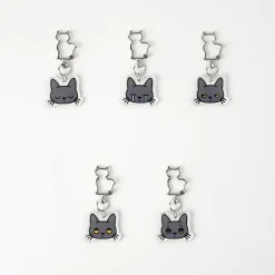 Lana Cat Emoji Acrylic Key Ring