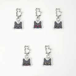 Lana Cat Emoji Acrylic Key Ring