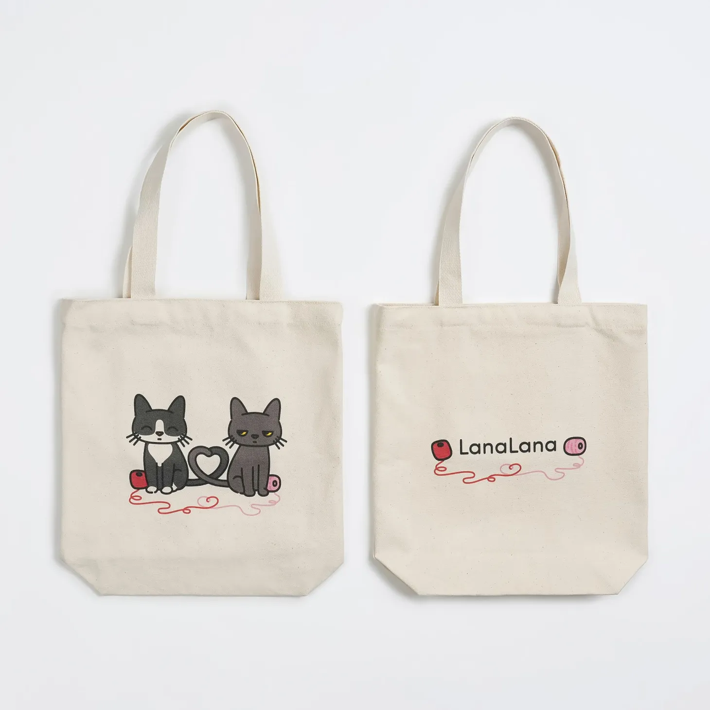 Lana Cat Love Tote Bag