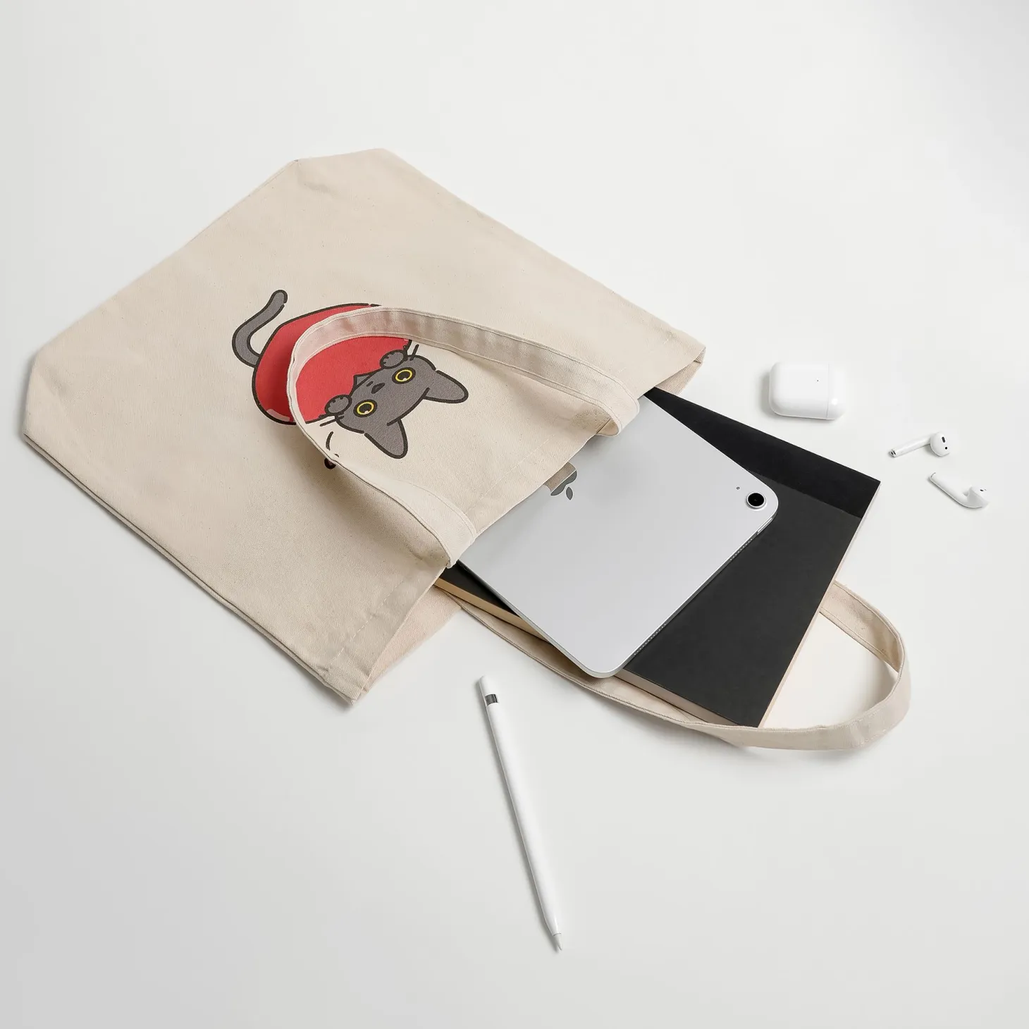 Lana Cat Love Tote Bag