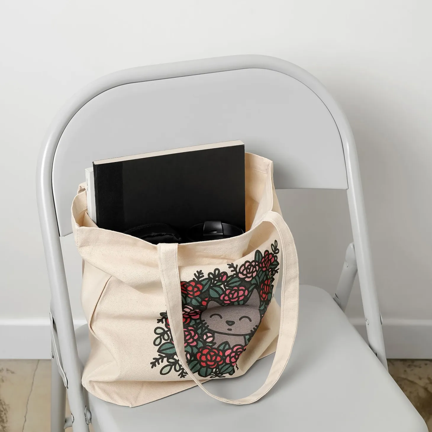 Lana Cat Love Tote Bag