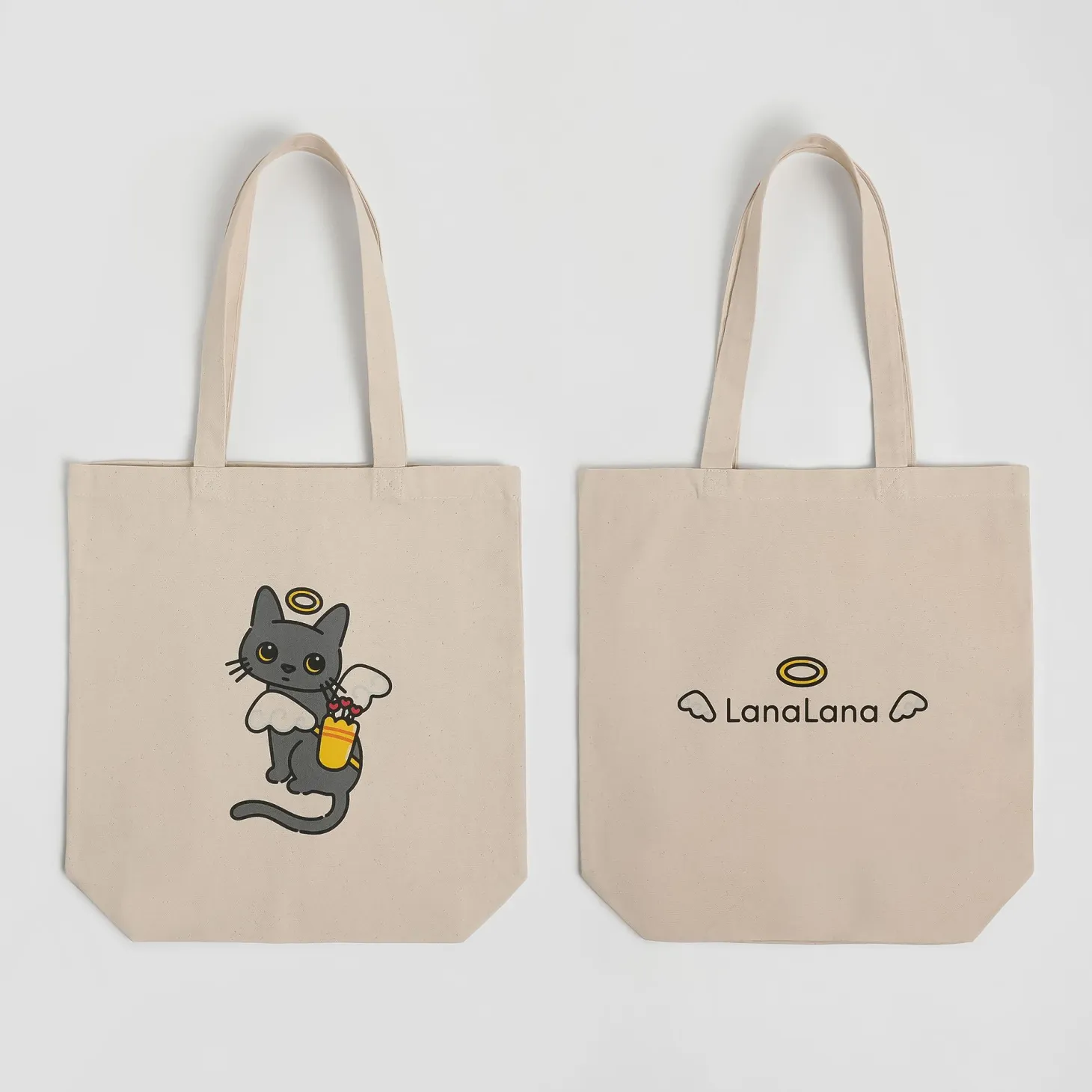 Lana Cat Love Tote Bag