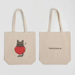 Lana Cat Love Tote Bag
