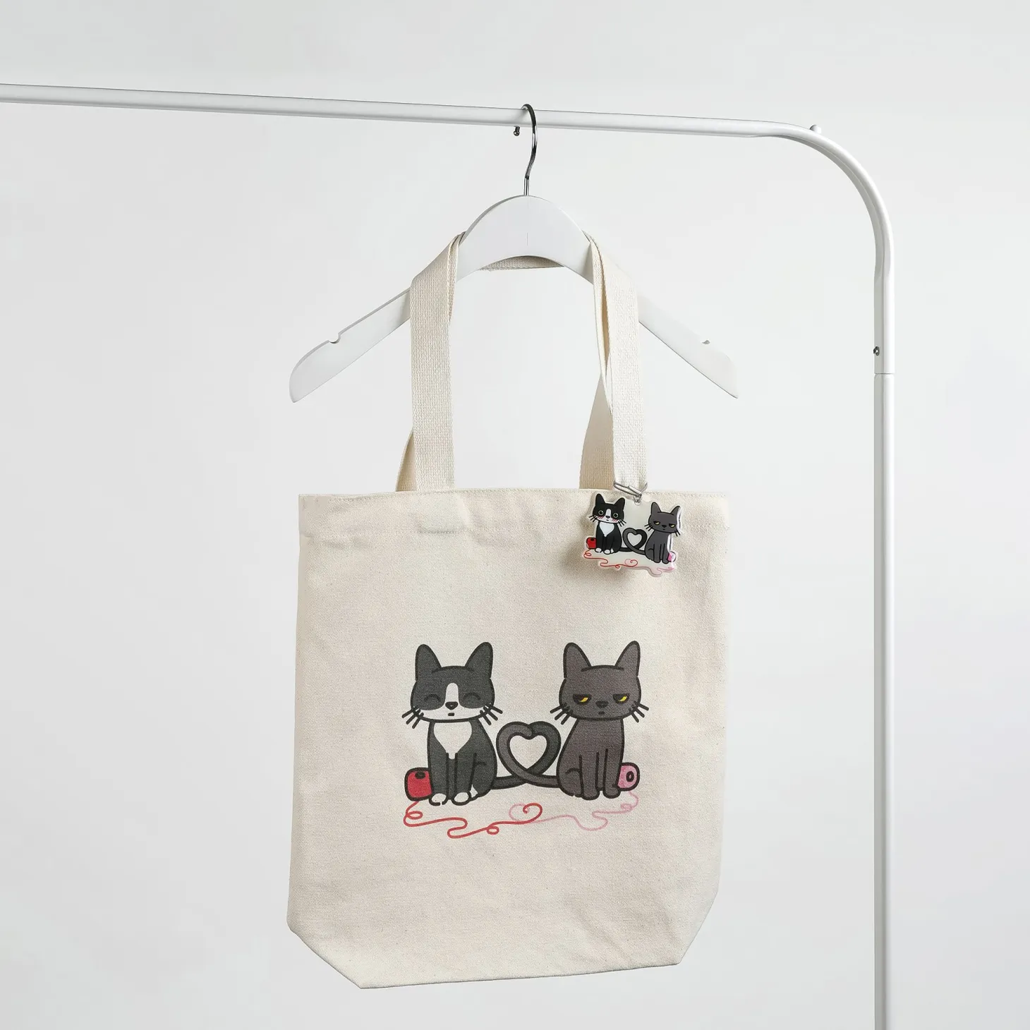 Lana Cat Love Tote Bag