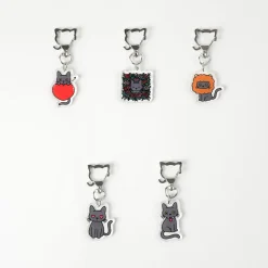 Lana Cat Pose Acrylic Key Ring