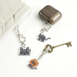 Lana Cat Pose Acrylic Key Ring