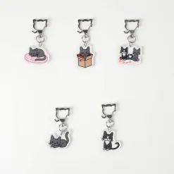Lana Cat Pose Acrylic Key Ring