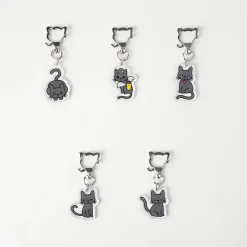 Lana Cat Pose Acrylic Key Ring
