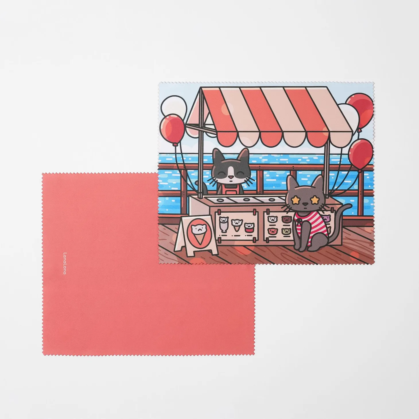 Lana Cat Summer Screen Cloth