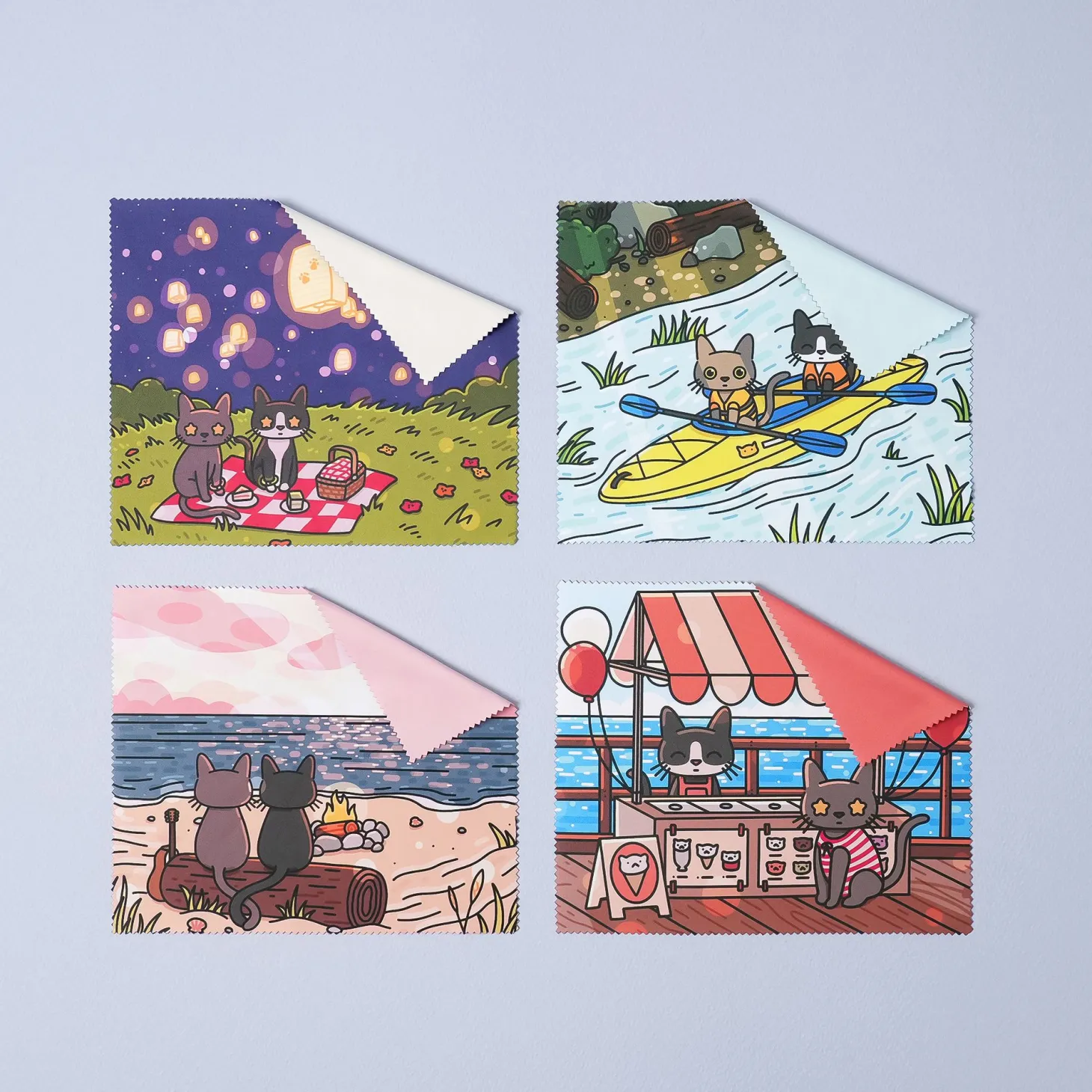 Lana Cat Summer Screen Cloth