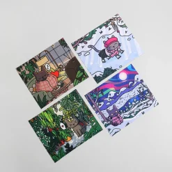 Lana Cat Winter Screen Cloth