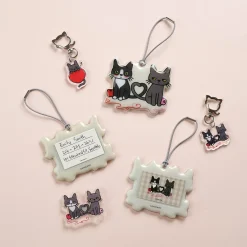 Lana & Tuxedo Cat Acrylic Magnet