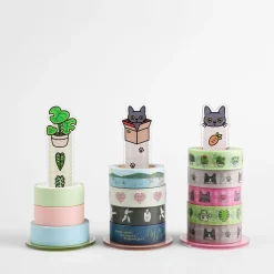 Lana & Tuxedo Cat Masking Tape