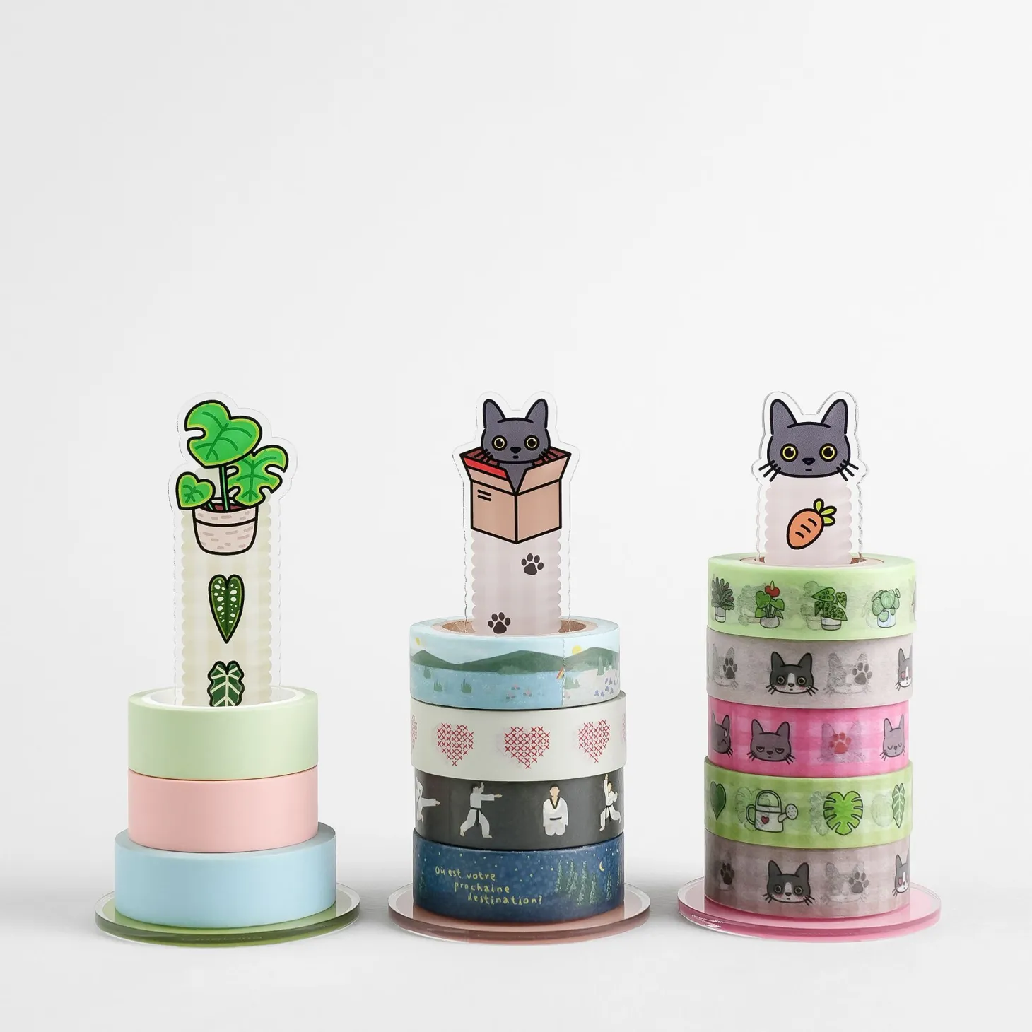 Lana & Tuxedo Cat Masking Tape