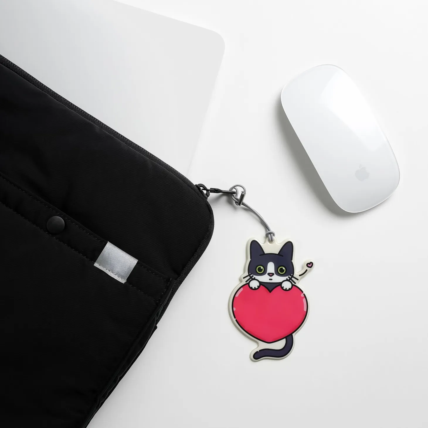 Lana & Tuxedo Cat Soft Travel Tag