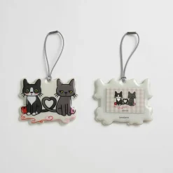 Lana & Tuxedo Cat Soft Travel Tag