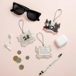 Lana & Tuxedo Cat Soft Travel Tag