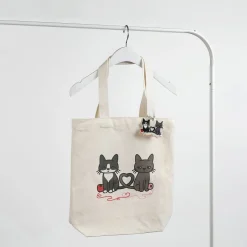 Lana & Tuxedo Cat Soft Travel Tag