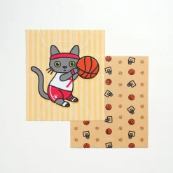 Lana & Tuxedo Cat Sports Screen Cloth