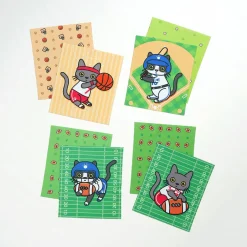 Lana & Tuxedo Cat Sports Screen Cloth