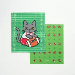 Lana & Tuxedo Cat Sports Screen Cloth