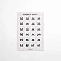 Lana & Tuxedo Cat Sticker