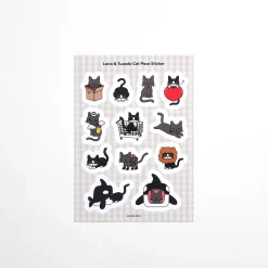 Lana & Tuxedo Cat Sticker