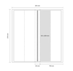 Large Adorable Kiss Cut Tape Binder