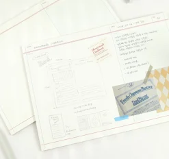 Large A4 Flat Notepad