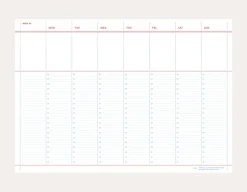 Large A4 Flat Notepad