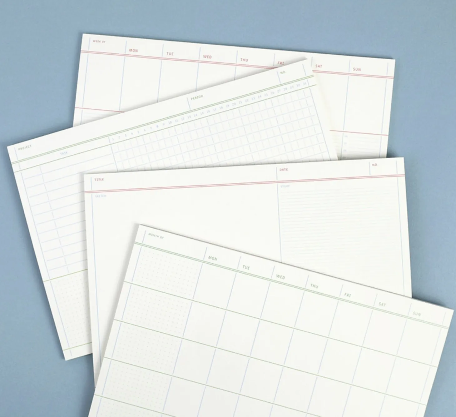 Large A4 Flat Notepad