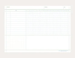 Large A4 Flat Notepad