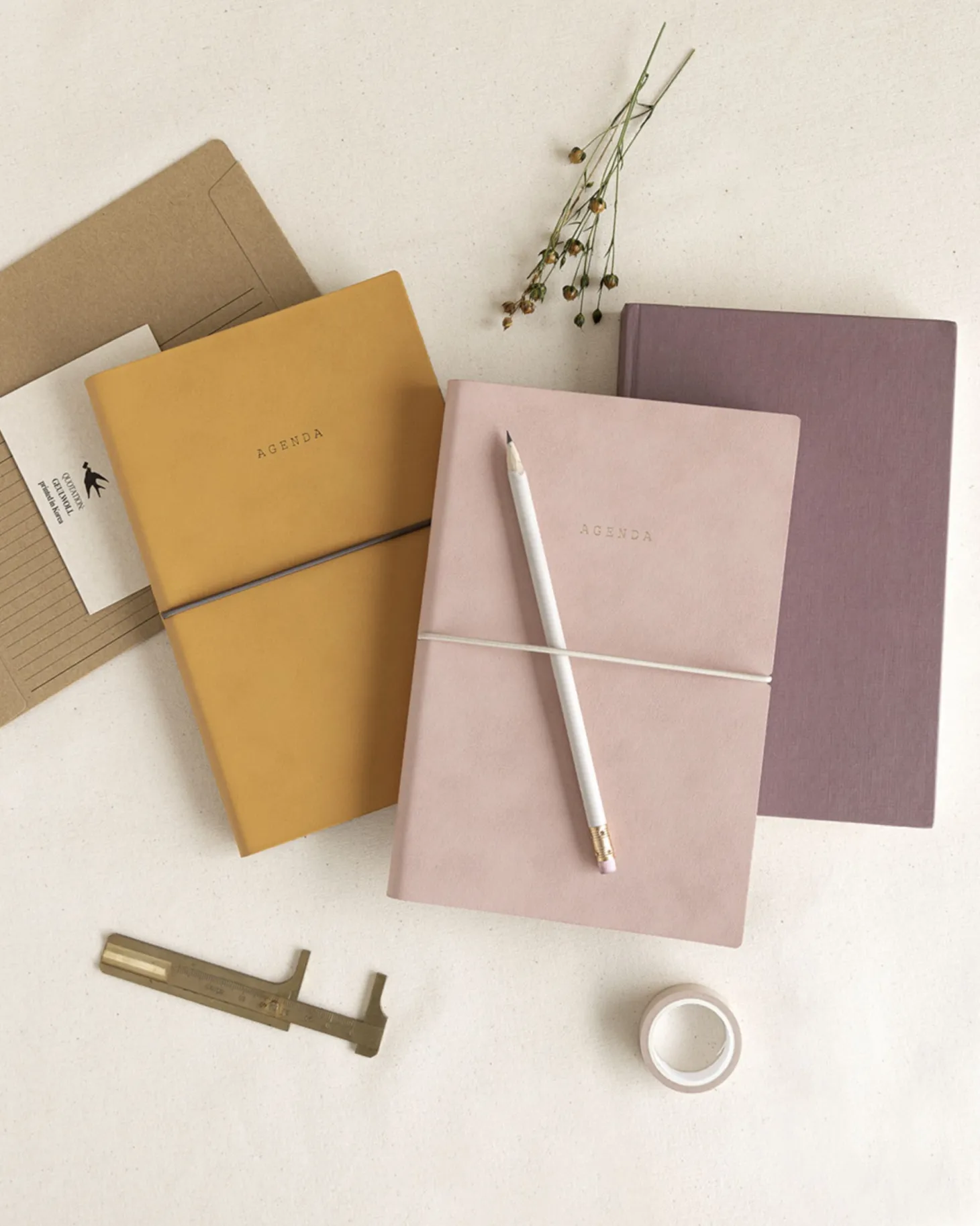 Large Agenda Lined Notebook v4