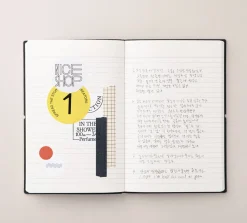 Large Agenda Lined Notebook v4