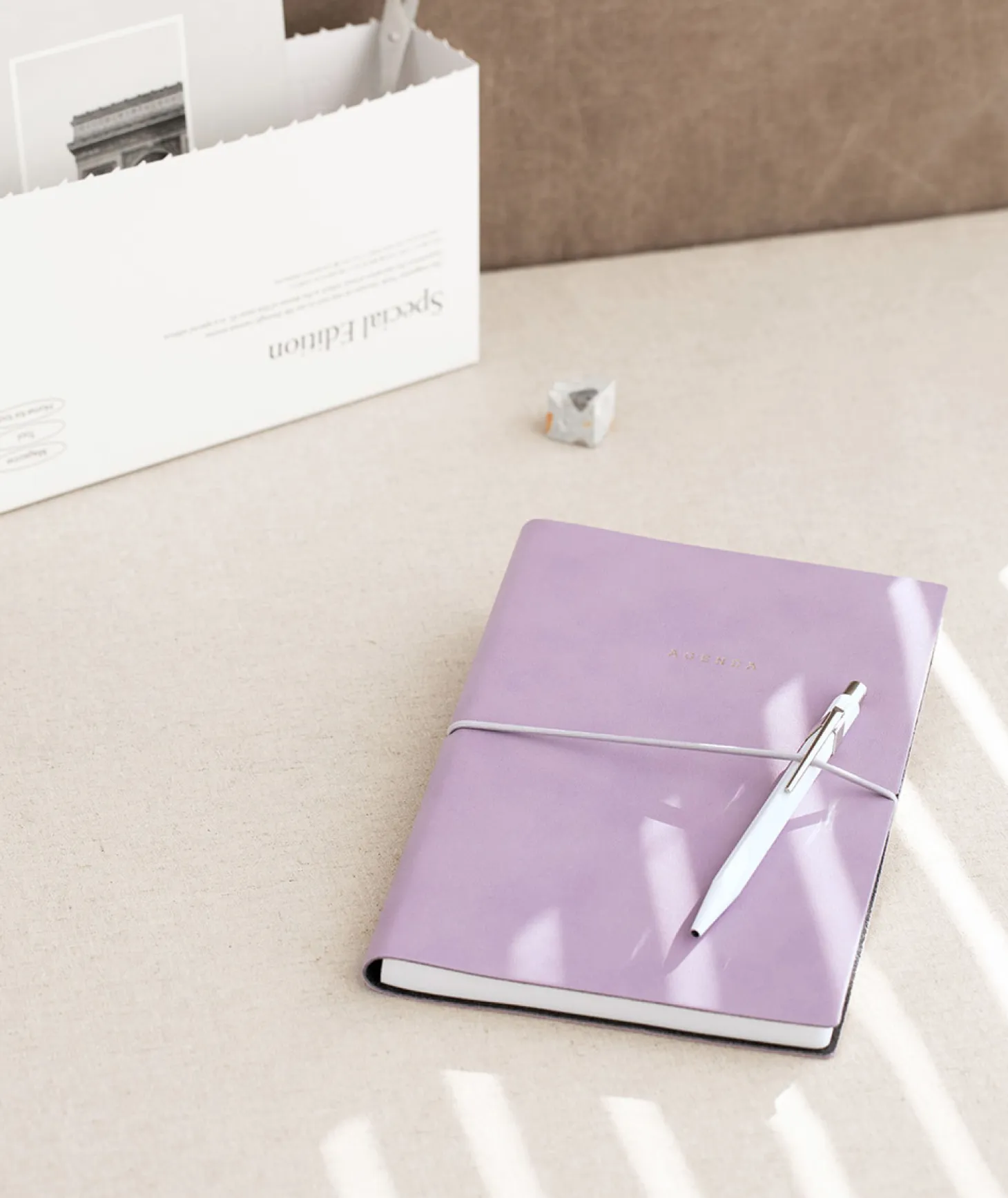 Large Agenda Lined Notebook v4