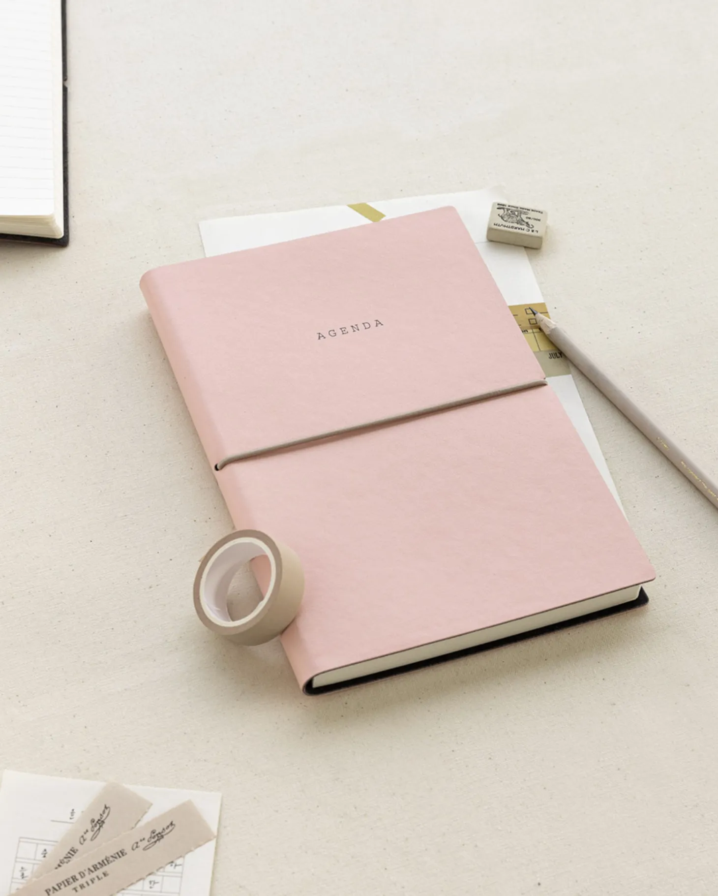 Large Agenda Lined Notebook v4