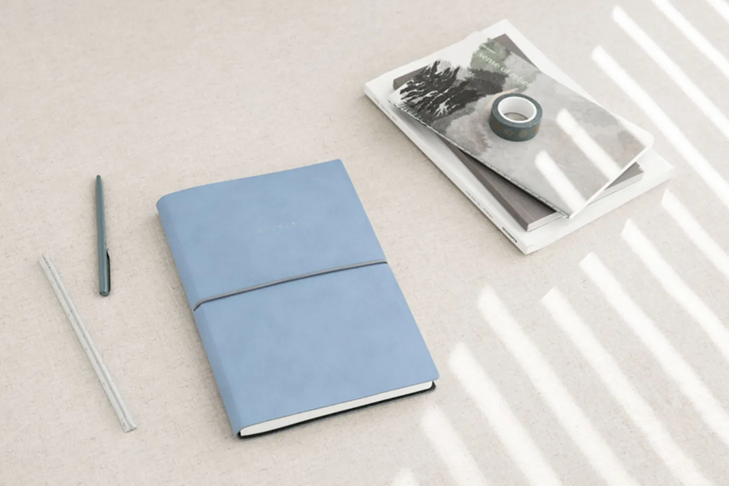 Large Agenda Lined Notebook v4