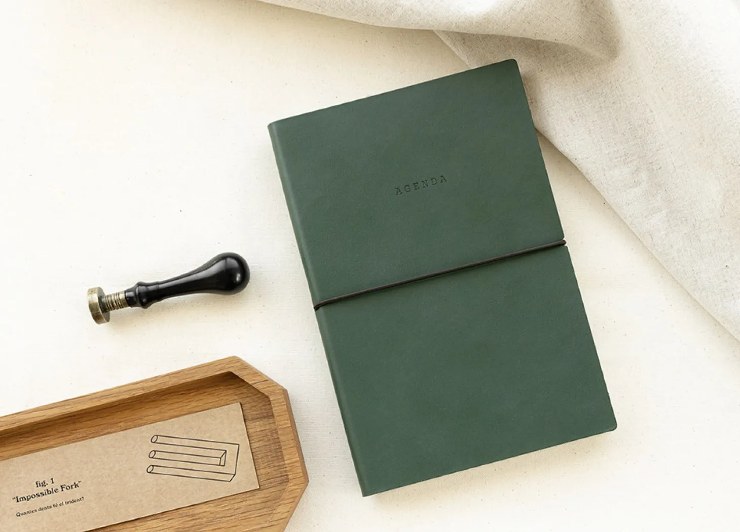 Large Agenda Lined Notebook v4
