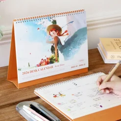 2026 Large Anne Story Desk Scheduler