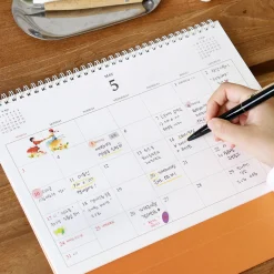 2026 Large Anne Story Desk Scheduler