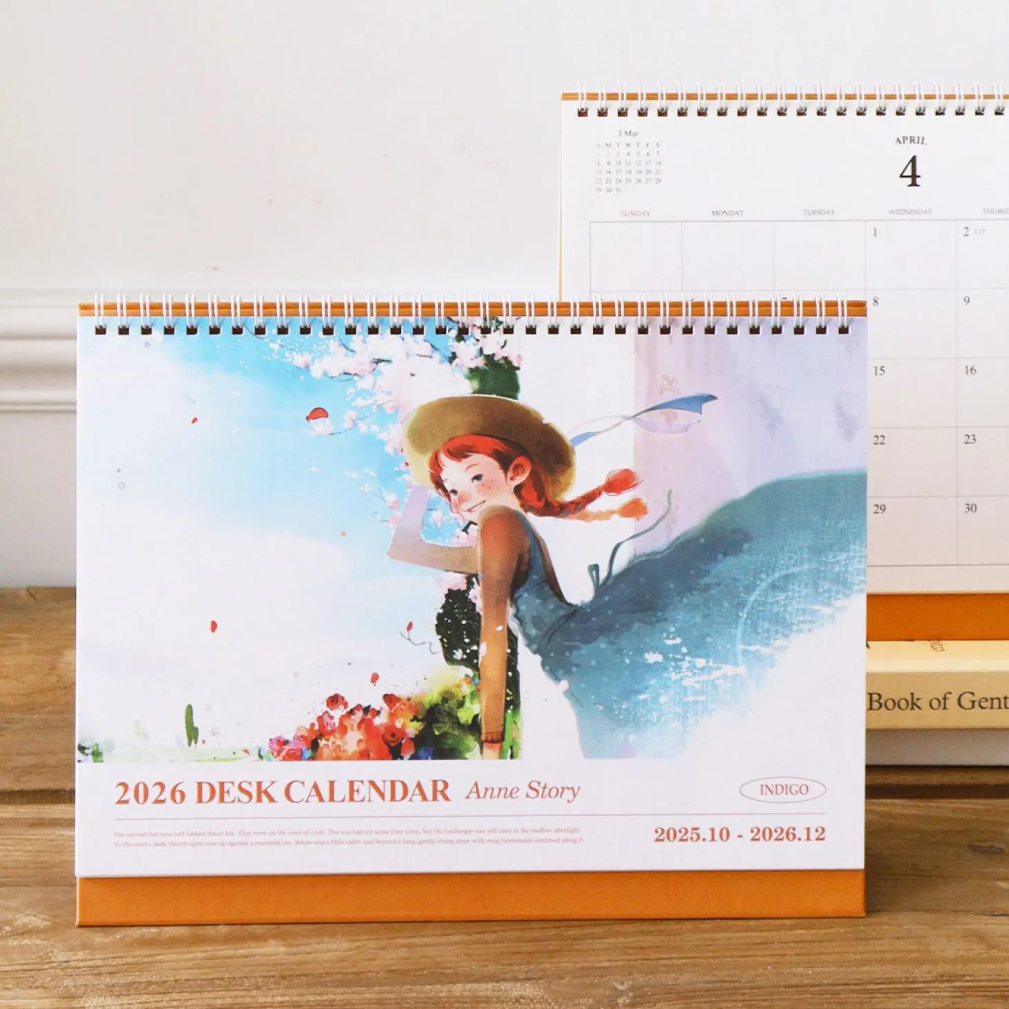 2026 Large Anne Story Desk Scheduler