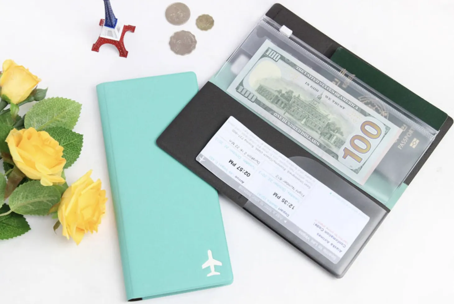 Large Anti Skimming Passport Case