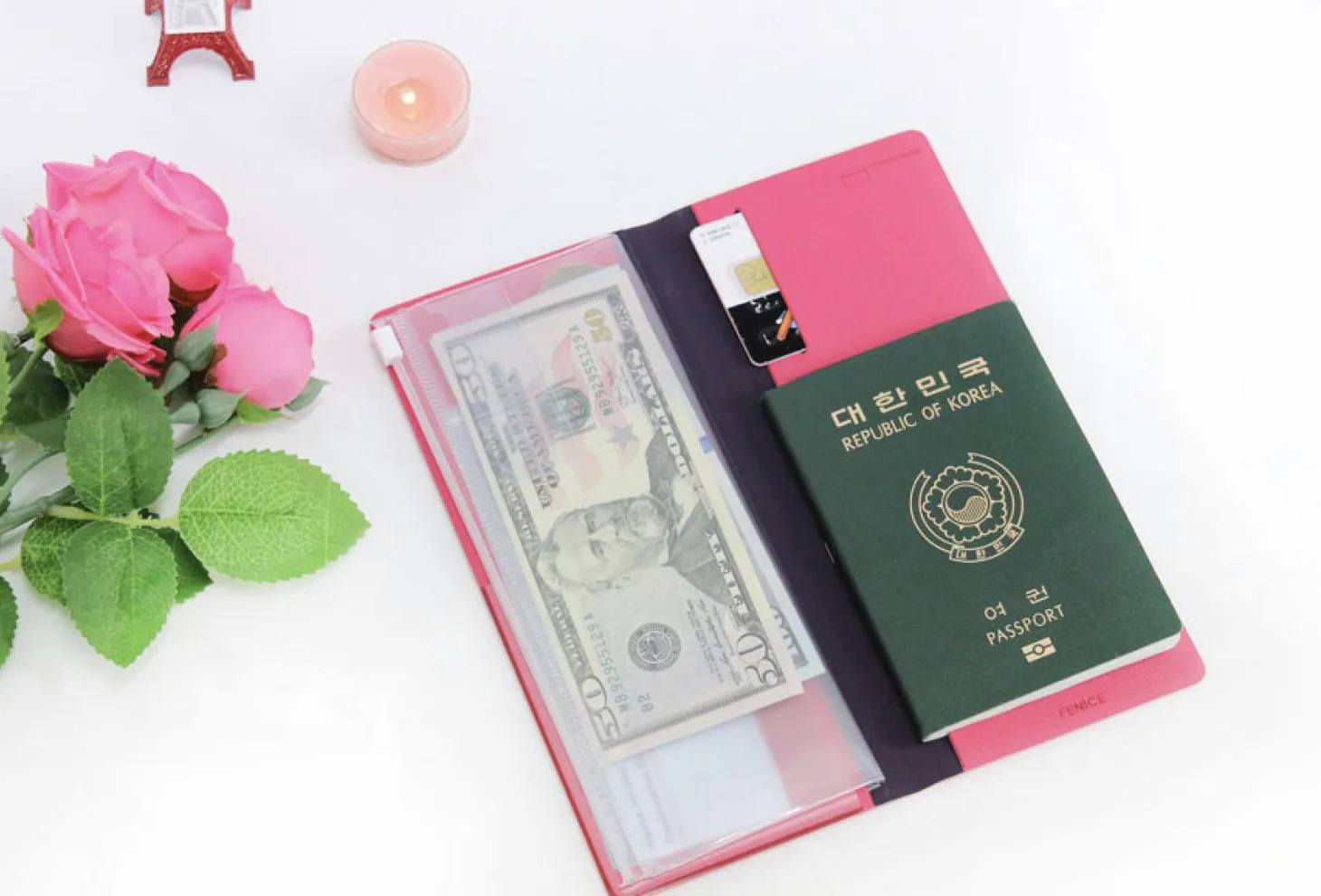Large Anti Skimming Passport Case
