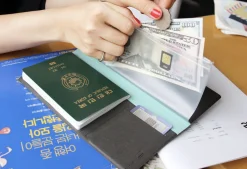 Large Anti Skimming Passport Case